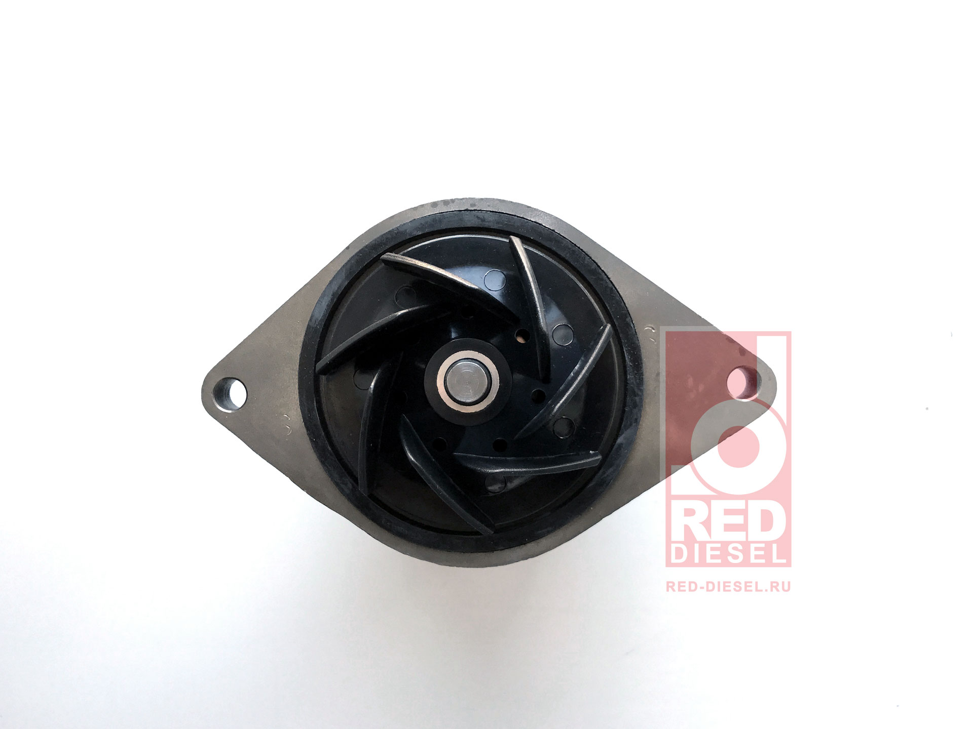 Насос водяной (помпа) (пластиковая крыльчатка, 7 лопастей)