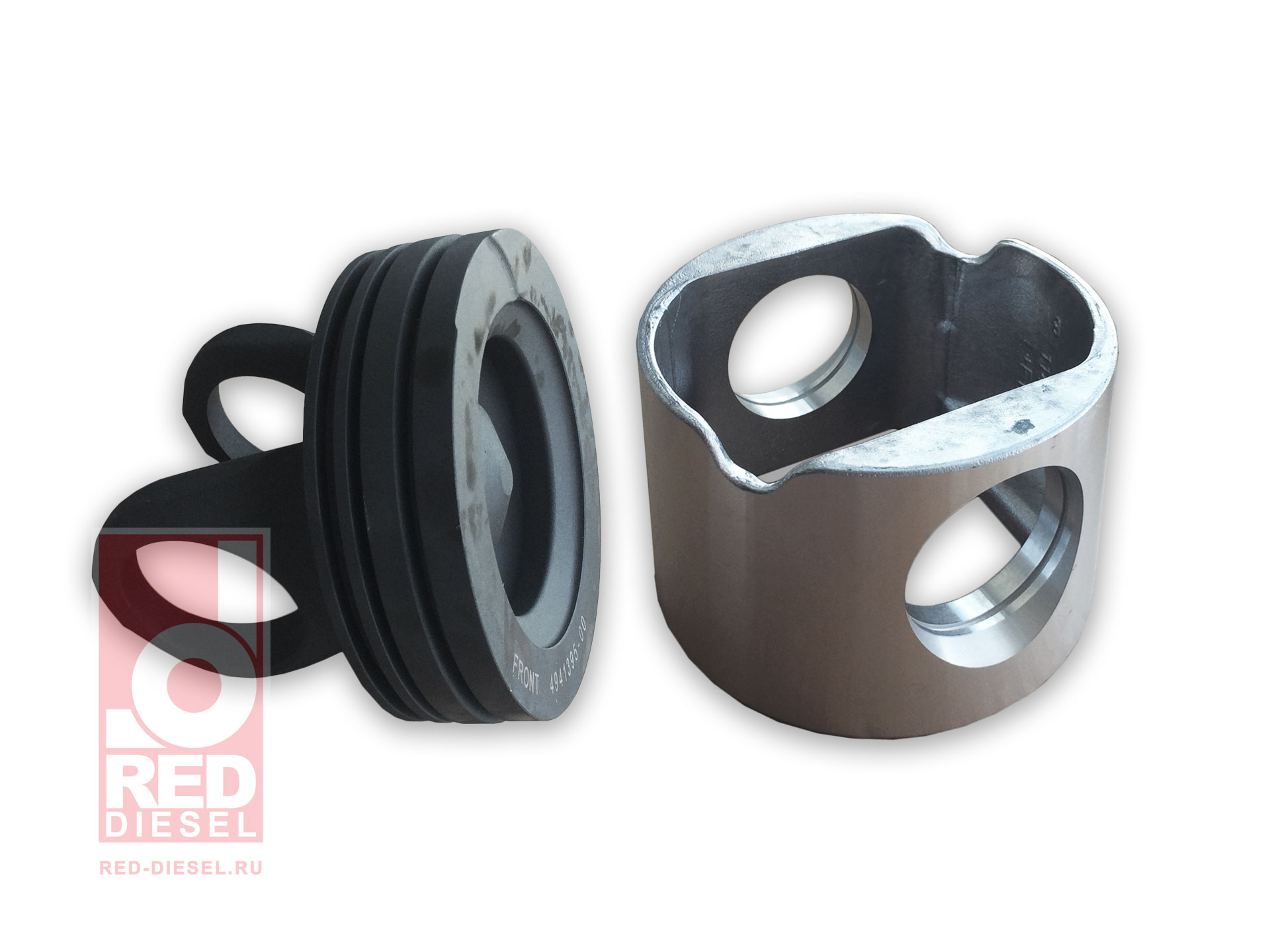 Поршень двигателя (разборный, верх+низ, стандарт) ISLe, L, 6LTAA8.9-M 310, 340, 375 л.с.