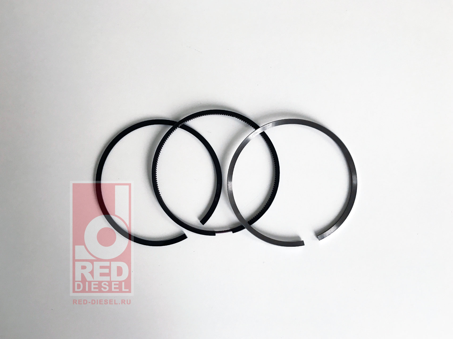 Кольца поршневые (комплект на 1 поршень, 107 мм)