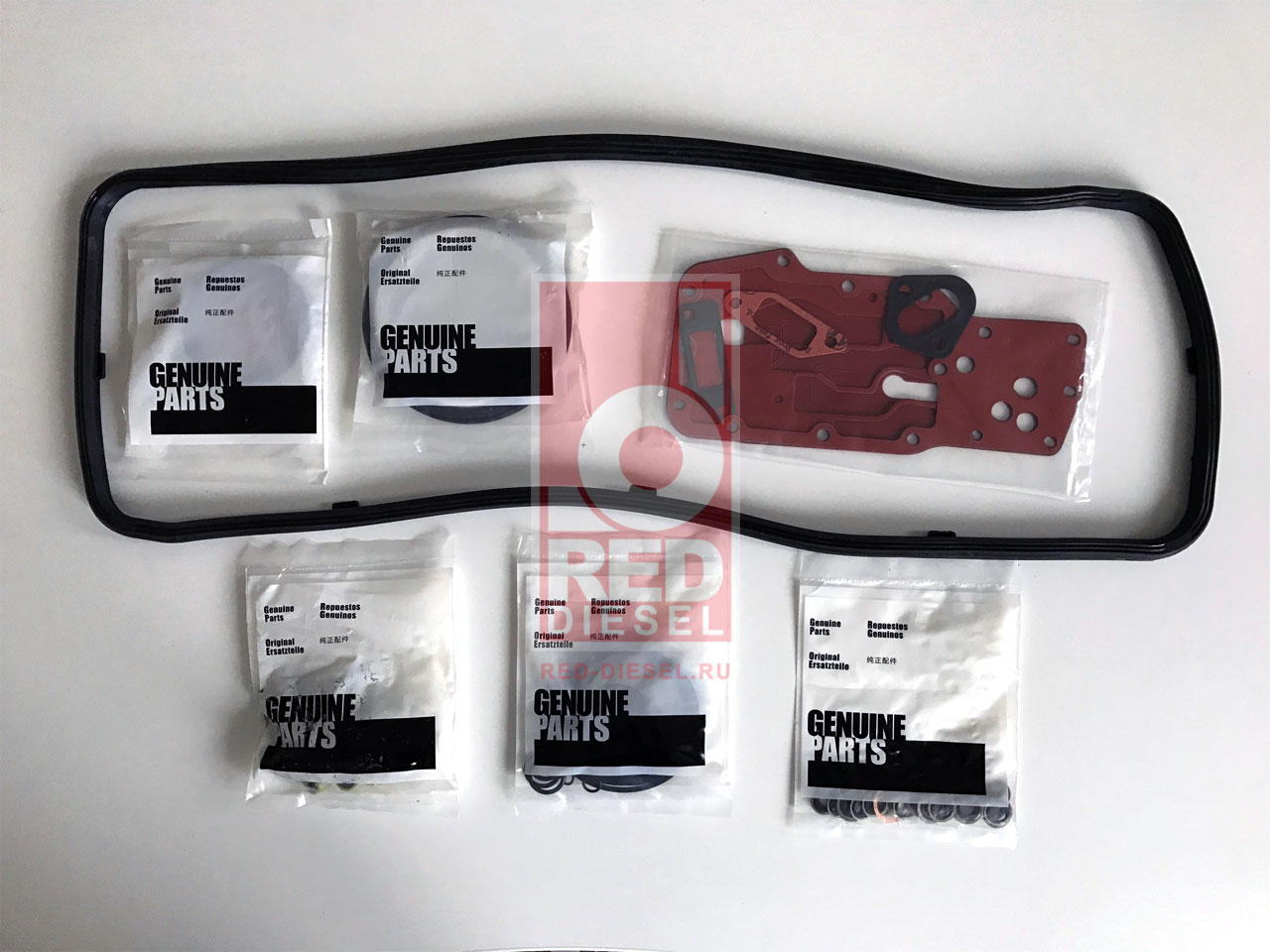 Комплект прокладок двигателя (низ) 6ISBe, 6ISDe