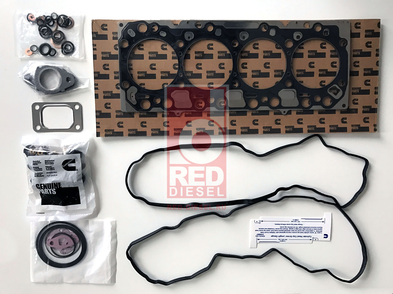 Комплект прокладок двигателя (верх) 4ISBe 4.5