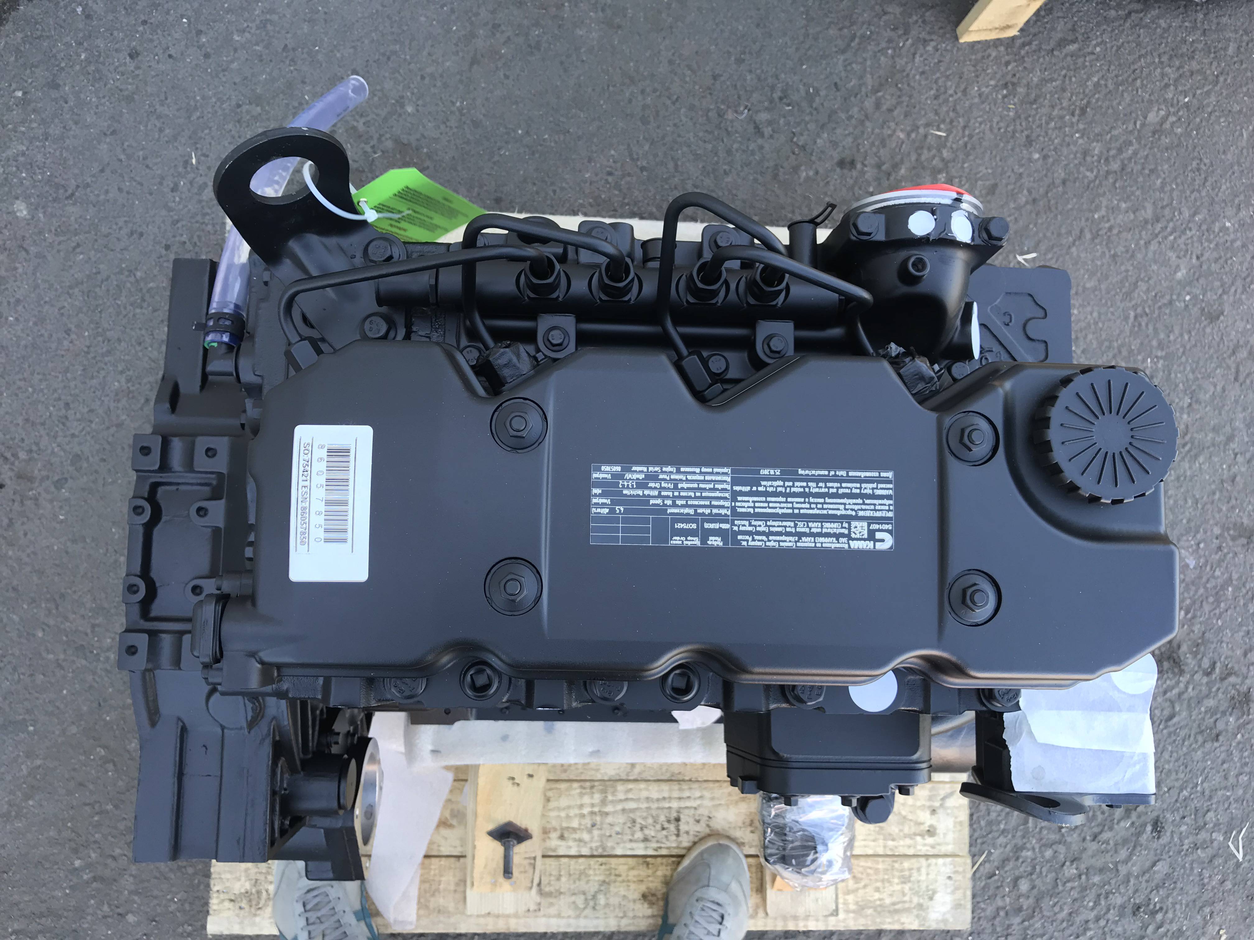 Двигатель  в сборе