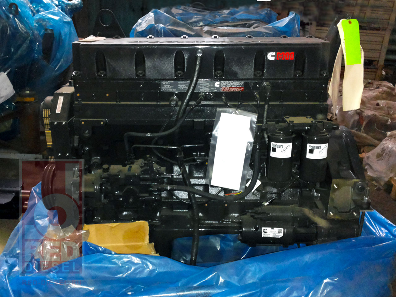 Новый двигатель Cummins M11